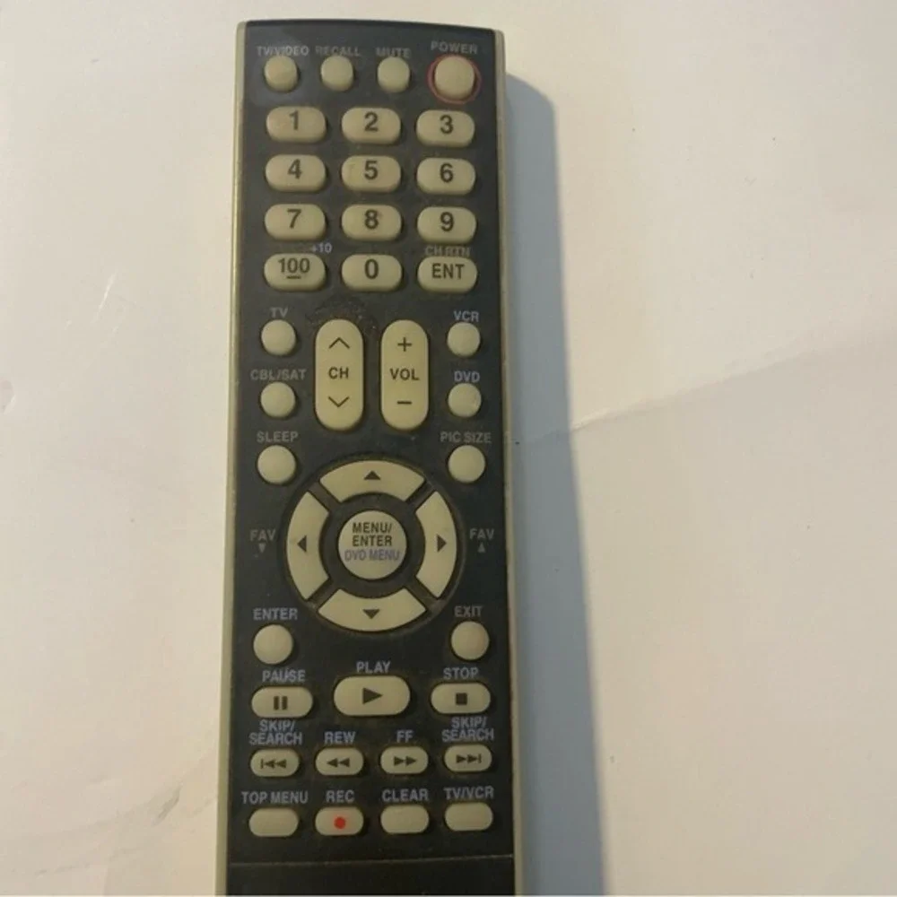 TOSHIBA CT-877 Remote Control‎ TV VCR DVD Player Universal Replacement